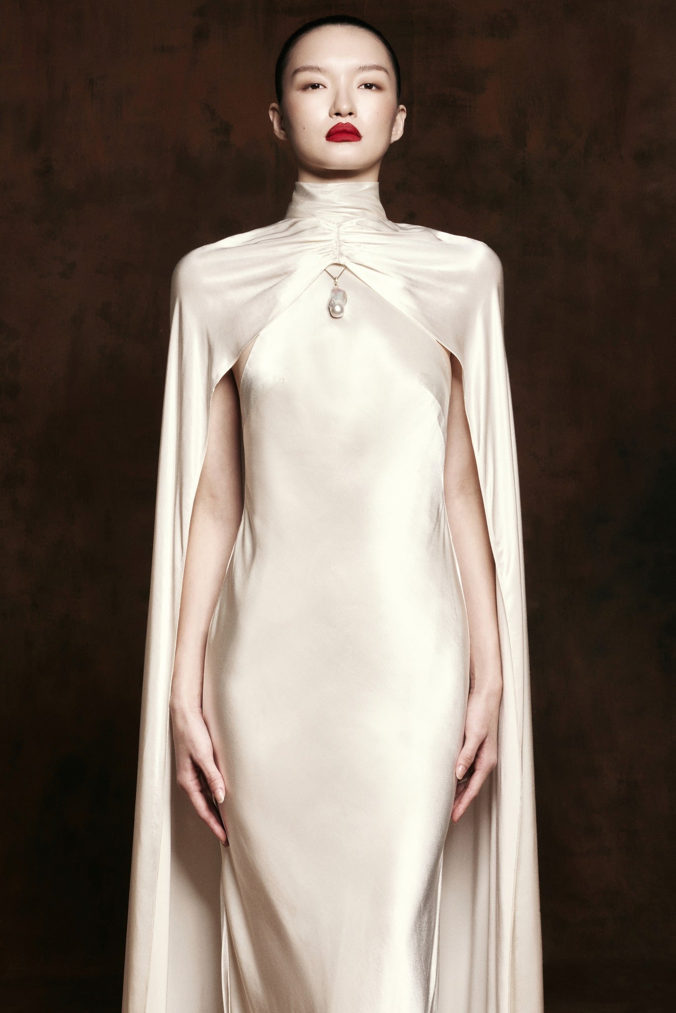 Nacre Cape Dress