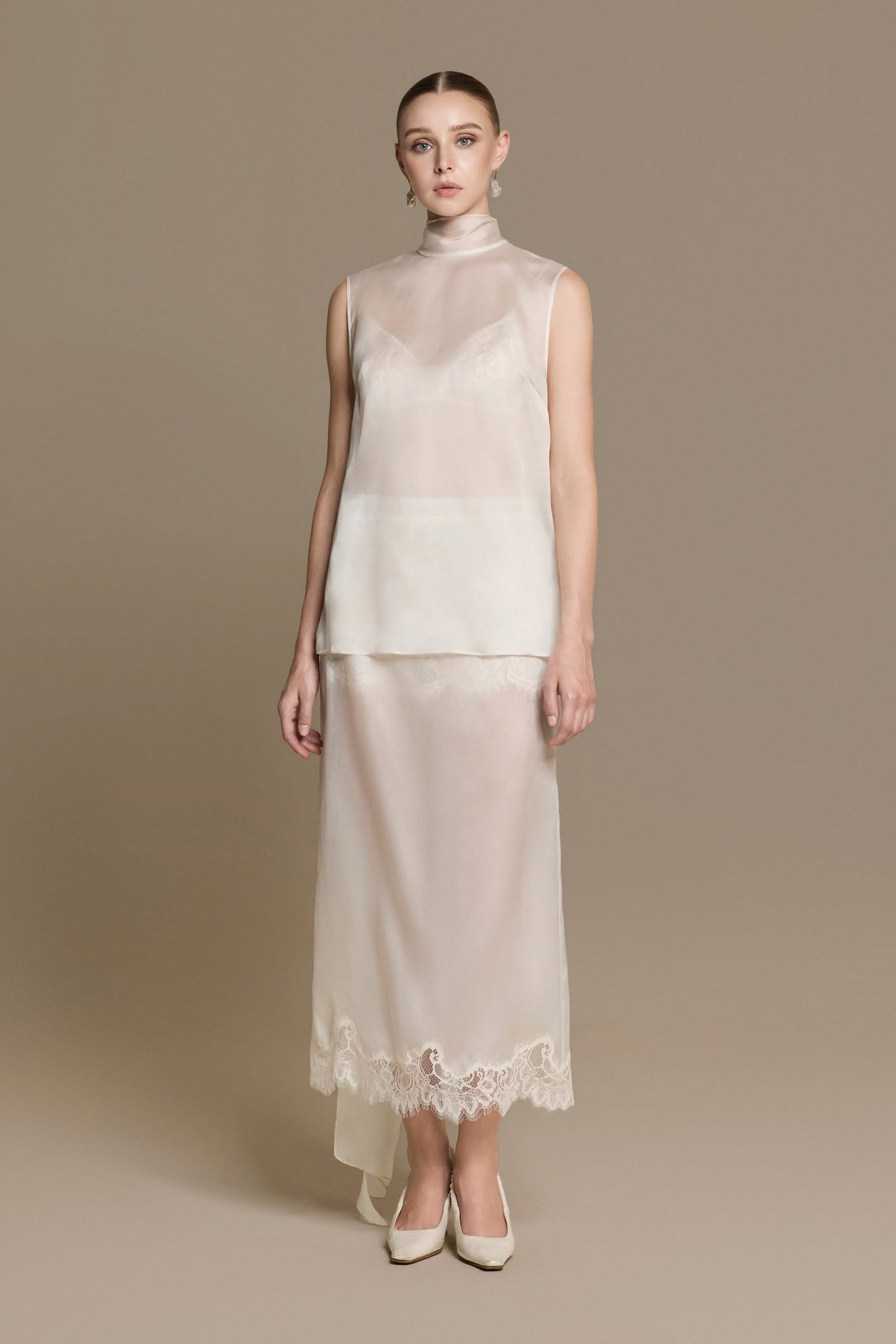 Transparia Organza Top