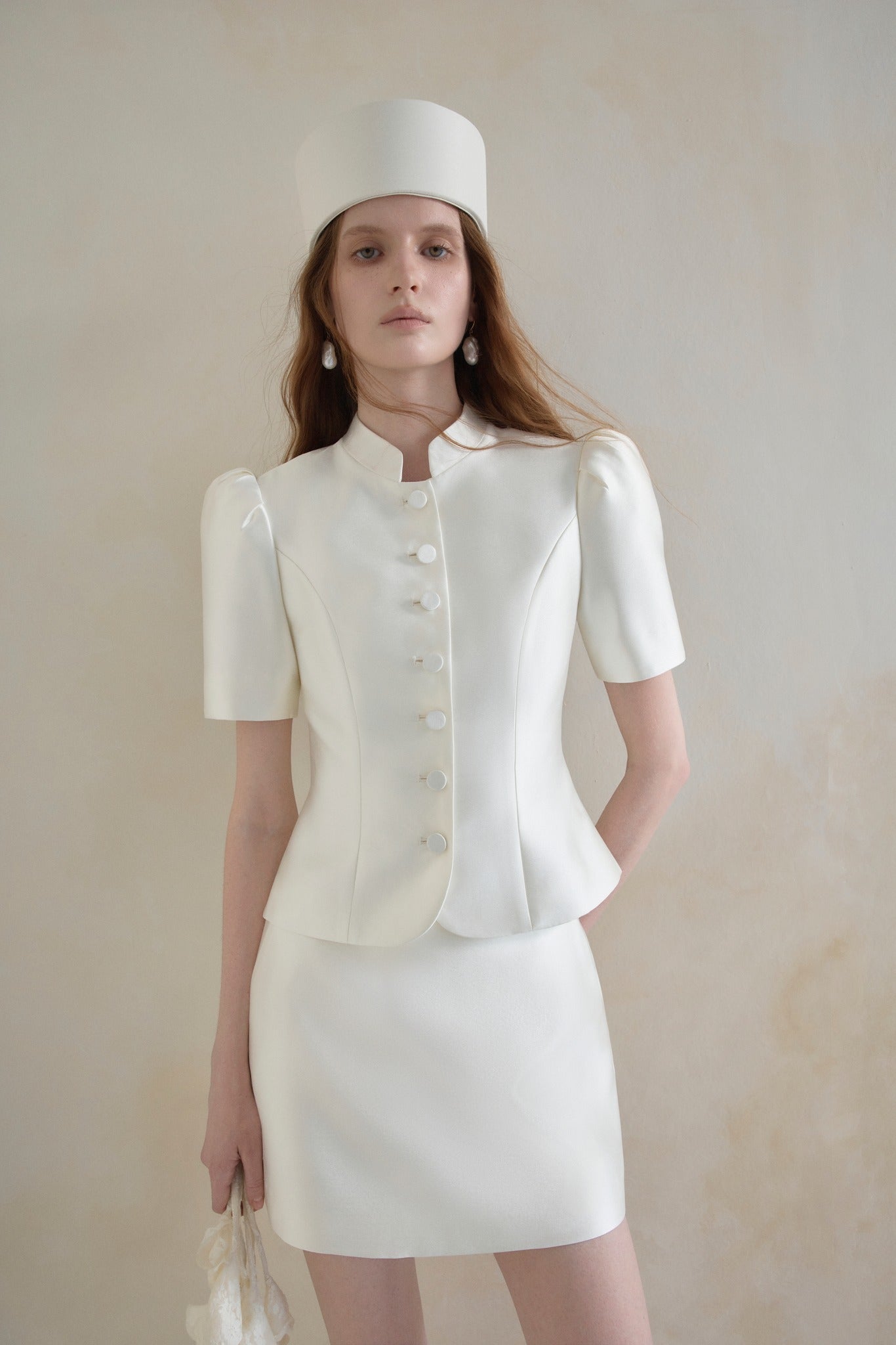 Éclat Taffeta Miniskirt