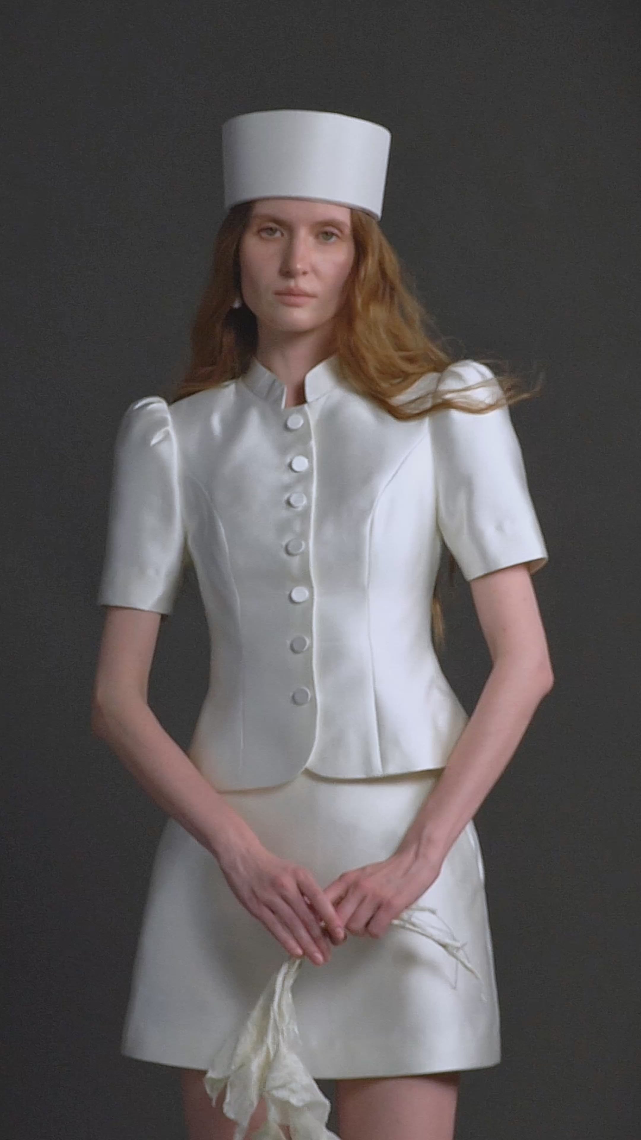 Éclat Taffeta Miniskirt